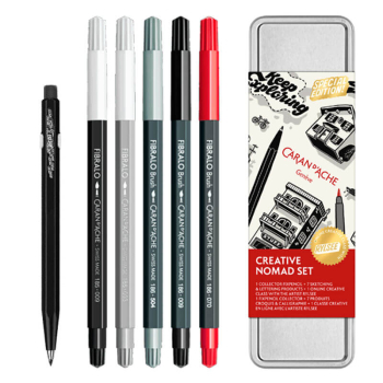 Caran d'Ache lettering Set Rylsee mit Box