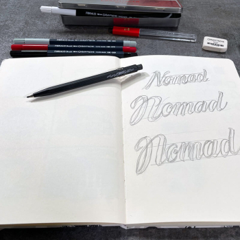 Caran d'Ache lettering Set Rylsee, style