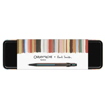 Preview: caran d ache 849 Kugelschreiber designed von Paul Smith 5 Edit in schwarz, giftbox zu