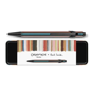 Preview: caran d ache 849 Kugelschreiber designed von Paul Smith 5 Edit in schwarz,  mit Giftbox