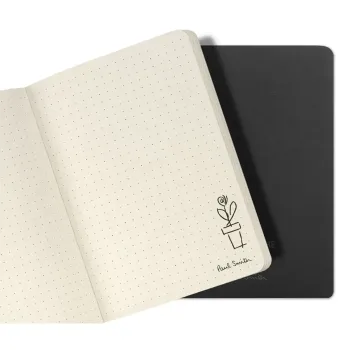 Preview: Caran d'Ache, Notizbuch A6 Paul Smit edit 5, dotted, schwarz, innen illustration