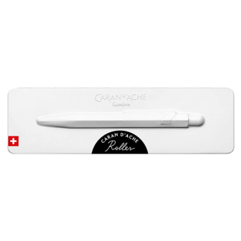 Preview: Caran d'Ache, Rollerball 849, mattschwarz, mit slim case