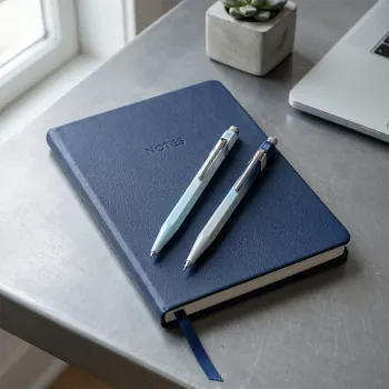 Preview: Caran d'Ache, Set 849 Minenhalter Blue Lagoon hellblau, style2