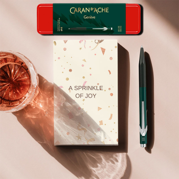 Caran d'Ache 849 ballpoint, Wonder Forest green,