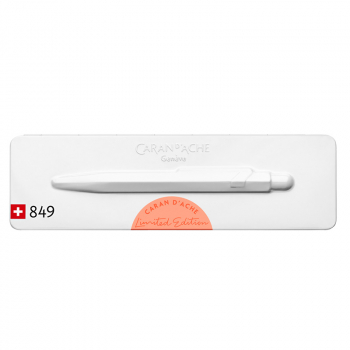caran d ache 849 Kugelschreiber caran d Ache 849 ballpoint Claim Your Style 3 ice blau, Metallbox von vorn