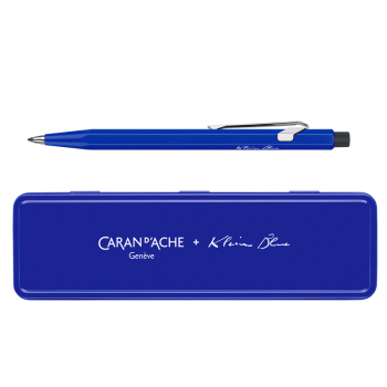 caran d ache 849 fixpencil Klein Blue in ultramarineblau, mit passendem Etui