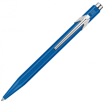 Caran d'Ache, Kugelschreiber 849 Colormat-X, metallic blau