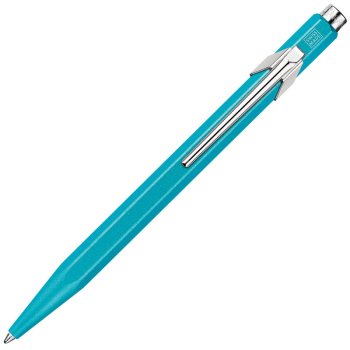 Caran d'Ache, Kugelschreiber 849 Colormat-X, metallic türkis