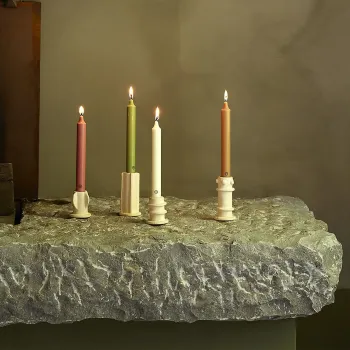 Carrière-Frères, Duft-Spitzkerze, Jasmine, cremeweiss, style4 range