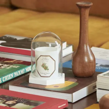 Preview: Carrière-Frères, Candle Cloche le Dome, glass, style 2