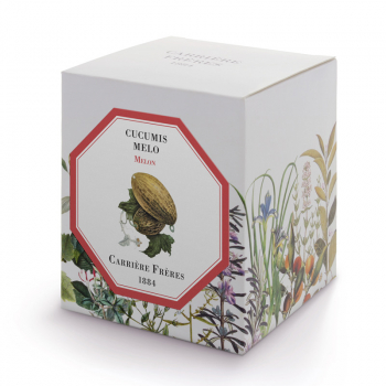 Carrière-Frères, Duftkerze, Melone, im Glas, mit Geschenkverpackung