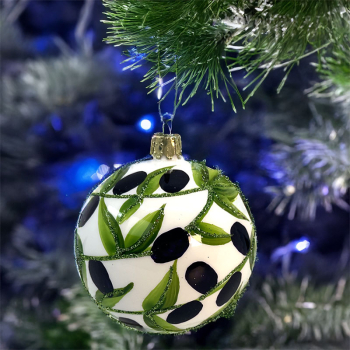 Preview: Christborn christmas decoration Pop Art Love yellow, pink, red painted, Love, Kiss, detail