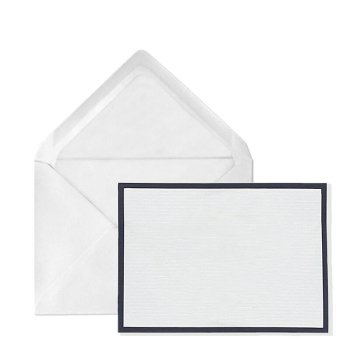 Preview: Crown Mill Cards Set A7 Bi-Color white-blue