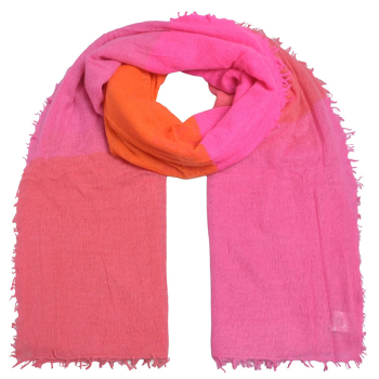 Cute Stuff, cashmere Schal, Feli multi stripe pink