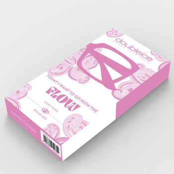 Preview: Doubleice Lesehilfe Flow pink, Verpackung