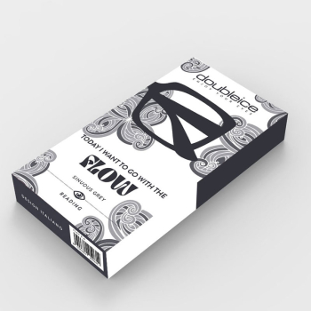 Preview: Doubleice reading glasses Flow grey, gift box