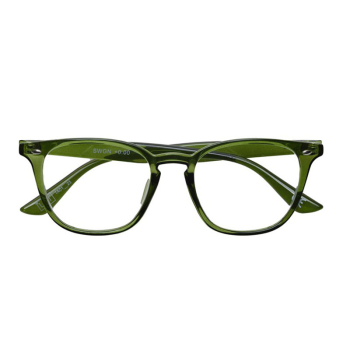 Preview: Doubleice reading glasses Swing green, front