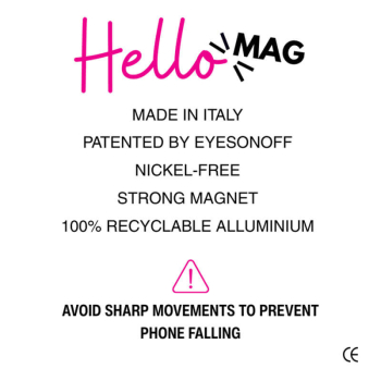Preview: Eyesonoff, Handyhalter Kette, Phone Holder, Hellomag note