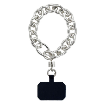 Eyesonoff, Handyhalter Kette, Phone Holder, Hellomag fett, silver