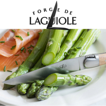Forge de laguiole Steakmesser, komprimertes Gewebe, Style
