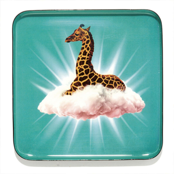 Gangzai Vide Poche, Celestine, Mini Tablett, quadratisch, Lack merhfarbig,front