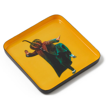 Preview: Gangzai, Karaté Courge, Vide Poche, Mini Size Tray, Apollokiss,square, paint multicolire, side