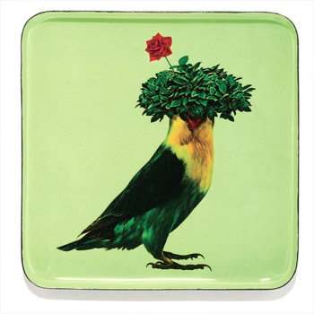 Gangzai Vide Poche, Romeo, Mini Tablett, quadratisch, Lack merhfarbig,front