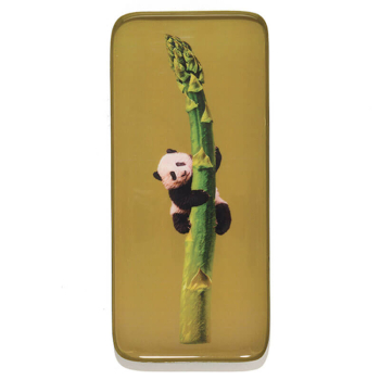 Gangzai Vide Poche, rechteckiges Tablett, Sacha, Tablett, rechteckig, Lack mehrfarbig, front