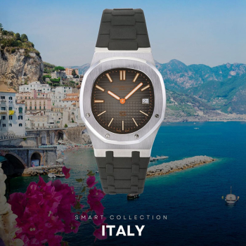 Genius Watch, Armbanduhr, smart collection, Italien, grau, style