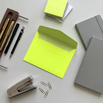 Preview: Gmund Geschenkumschlag, Action C5, Neon grün, style 1