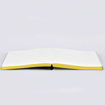 Nuuna, Notebook, Graphic L Glow, Magic Idea, yellow red, open