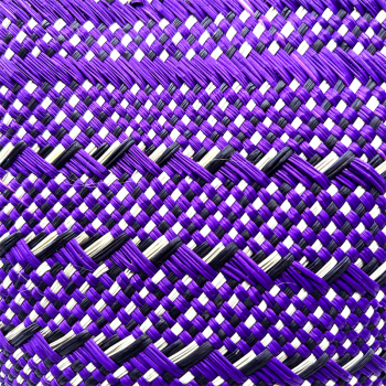 Guanabana Tote Canasto Bag S, Iraca, violett, detail
