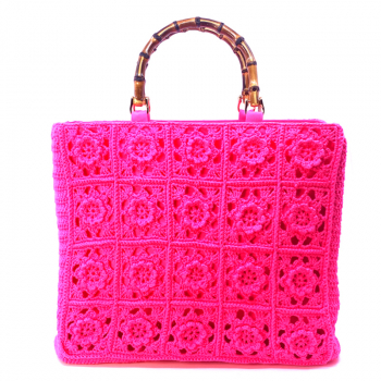 Tote MADELE Neon pink
