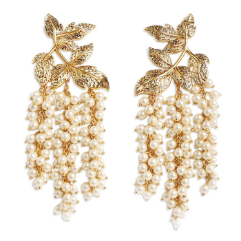 Interdee Ohrstecker Princess gold