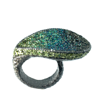 Kmo ring Alana Kamelite grün
