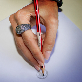 KMO ring silber, cabochon, amethyst, style