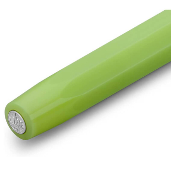 Preview: Kaweco, Patronenfüllfederhalter, eckig, Frosted Sport, fine lime, Kappe