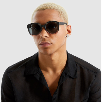 Komono Sonnenbrille Ellis sundownl Rahmen, rauchgrau getönte Gläser, cat-Eye, style