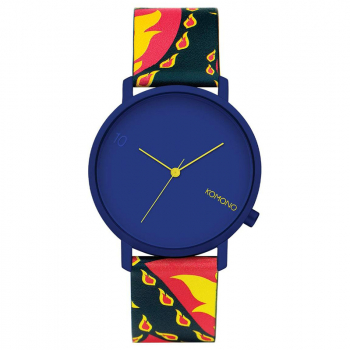 Komono Armbanduhr, Lewis Paisley, 10 Jahre Jubiläums Edition, mehrfarbig detail