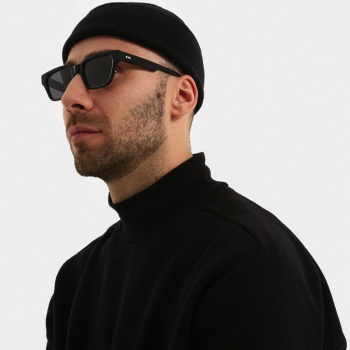 Komono Sunglasses Brooklyn, ivory, lenses solid smoke, style