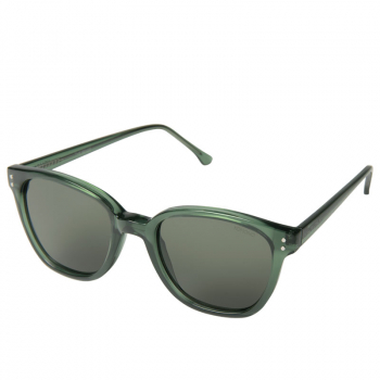 Komono Renee Sonnenbrille grünes Gestell, grüne Gläser, Seiitenansicht
