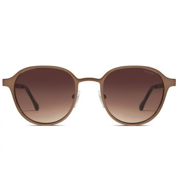 mono Sonnenbrille Levi, copper pale, braun verlaufende Gläser, Frontansicht