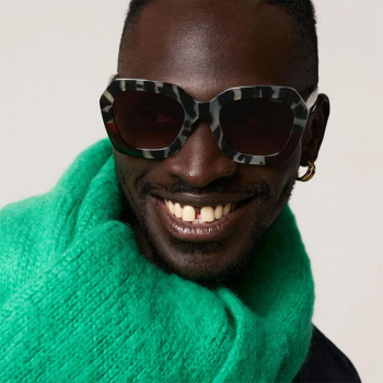 Preview: Komono Sonnenbrille Gwen bronze bobcat, solid braun getönte Gläser, style