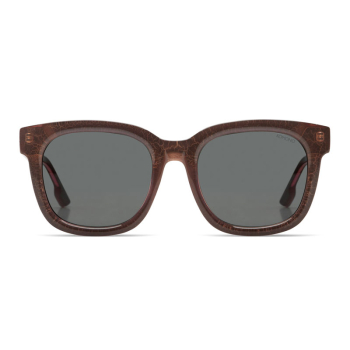 Preview: Komono Sienna Sonnenbrille Rose Viper getönte Gläser , Frontansicht