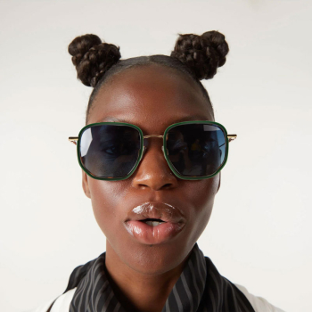 Preview: Komono Sonnenbrille Don Havanna, Candy White gold,  getönte Gläser, style