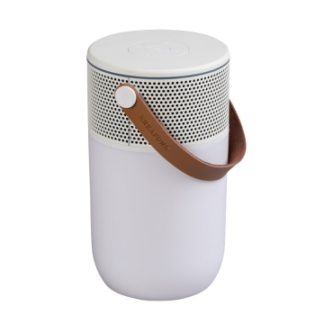 Kreafunk, aGLOW bluetooth Speaker, lamp and Powerbank in white