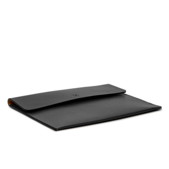 Preview: Legendaer Leder Mini Briefcase, schwarz, Tryp, side