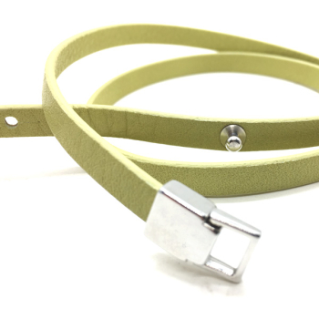 Moods Armband Anais in limone mit Riemchenverschluß, detail