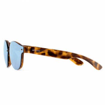 Mr. Boho SunglassesJordaan, mirror screen skyblue, side
