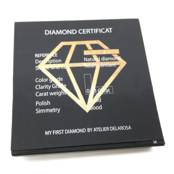 My First Diamond Freundschaftsarmband, Echtheitszertifikat